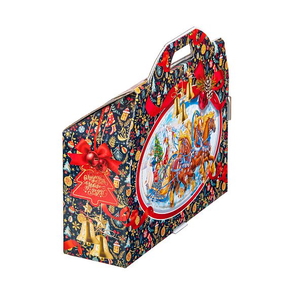 Сладкий новогодний подарок Чемоданчик В Гостях у Сказки