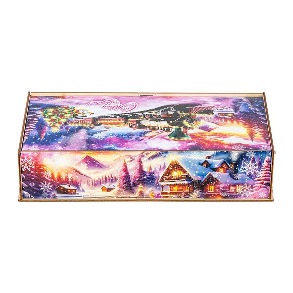 Сладкий новогодний подарок Снежный экспресс (малый)