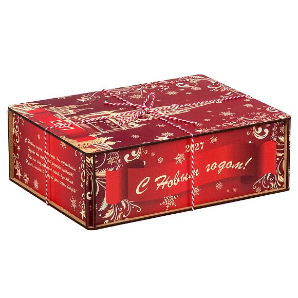 Сладкий новогодний подарок Вкусный новогодний подарок «Кремль»